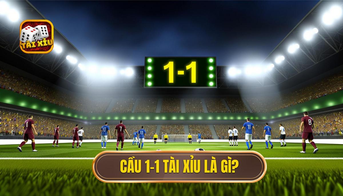 Cầu 1-1 tài xỉu là gì