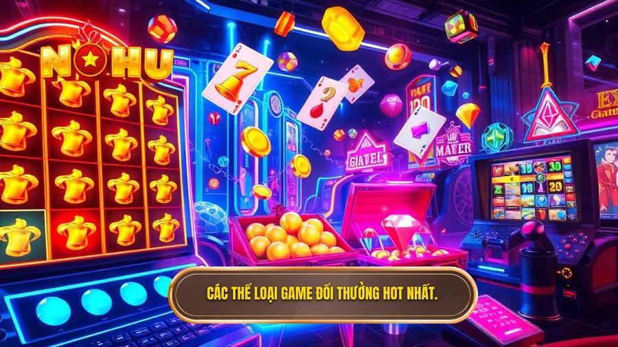 2. Các thể loại game đổi thưởng hot nhất.